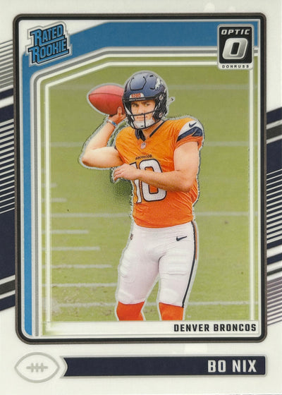 Bo Nix Optic Rated Rookie Broncos