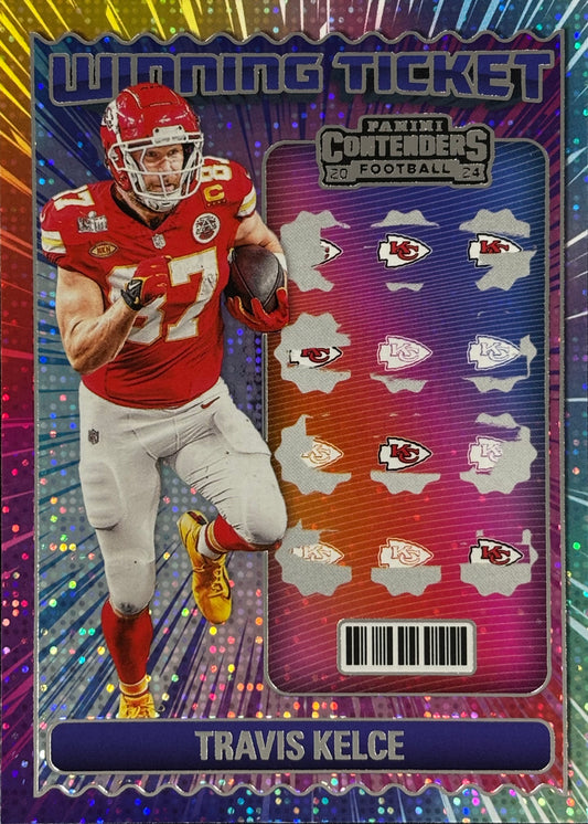 Travis Kelce Winning Ticket Chiefs