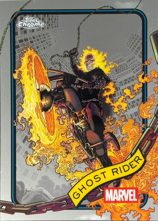 Ghost Rider Topps Chrome Marvel