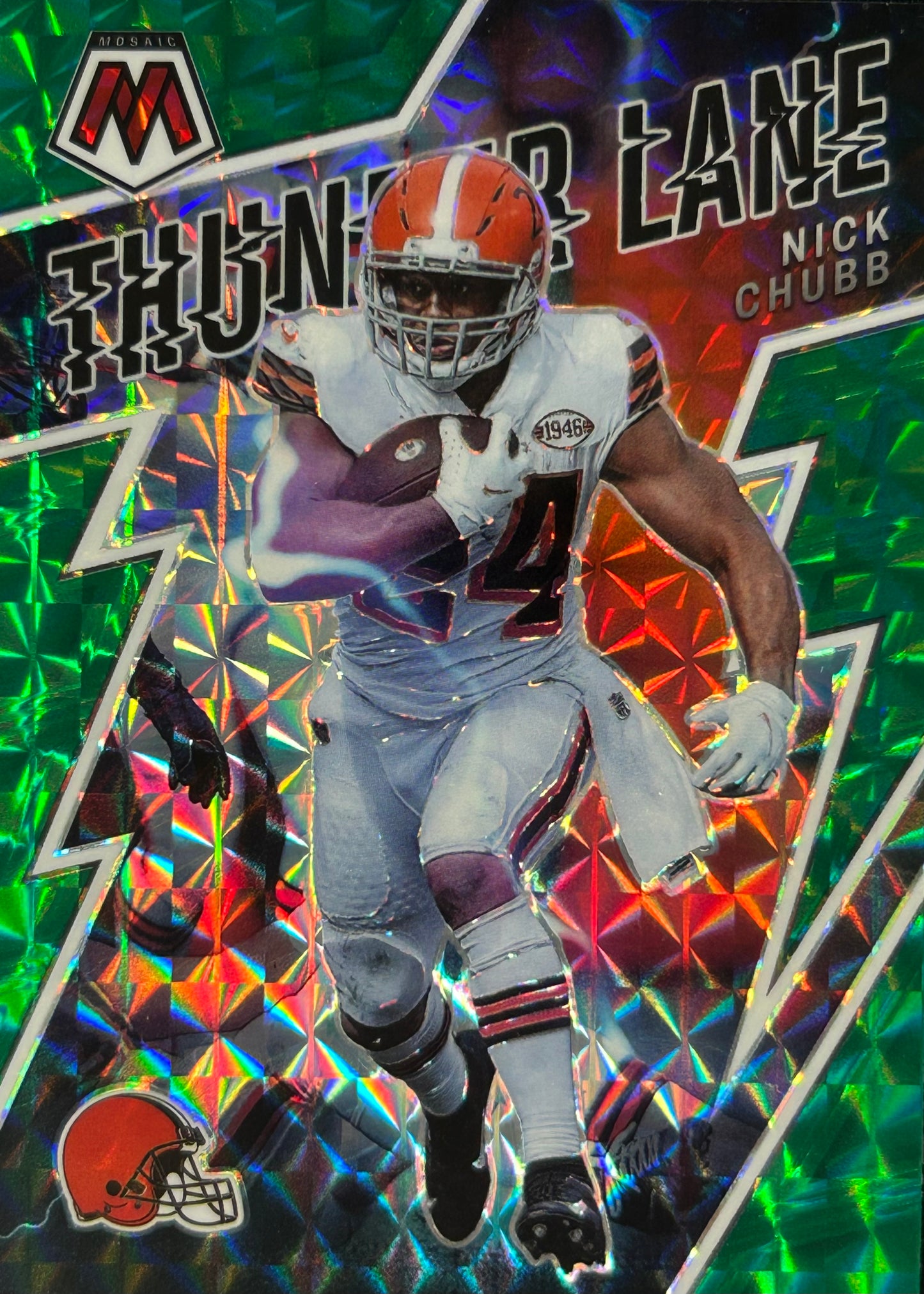 Nick Chubb Thunder Lanes Green Browns