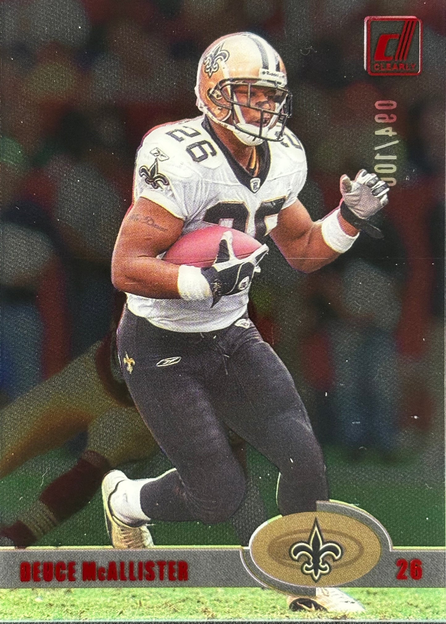 Deuce McAllister 2023 Clearly Donruss /100