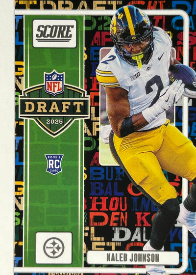 Kaleb Johnson Score Draft Rookie Steelers