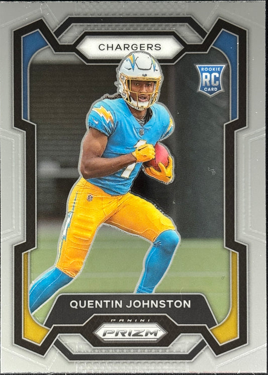 Quentin Johnston Prizm Rookie Chargers