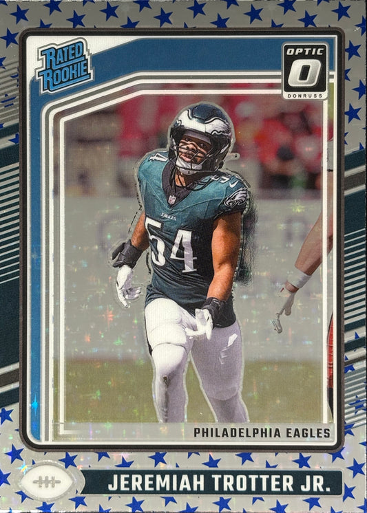 Jeremiah Trotter Jr. Optic Stars Rookie Eagles