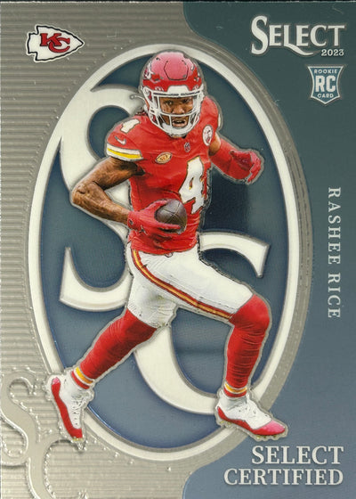 Rashee Rice Select Certified Rookie Chiefs