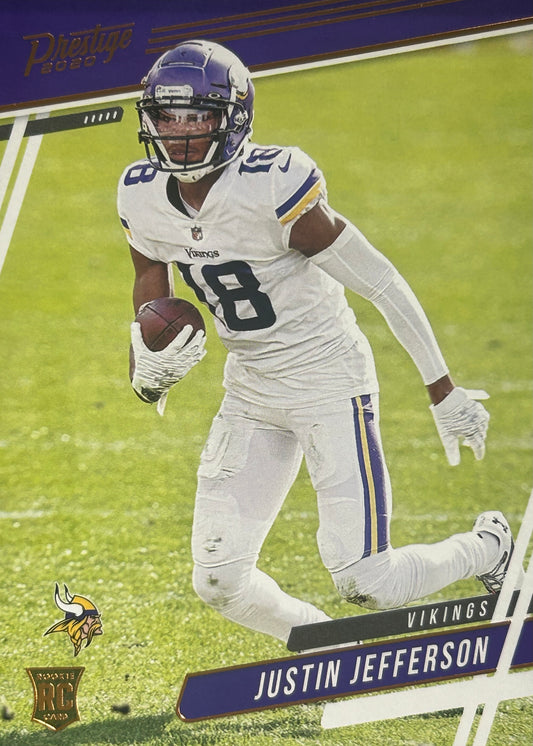 Justin Jefferson Prestige Rookie Vikings