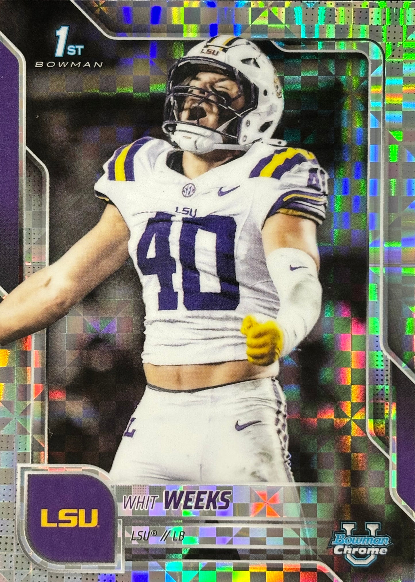 Whit Weeks X-Fractor Bowman U Chrome 1st