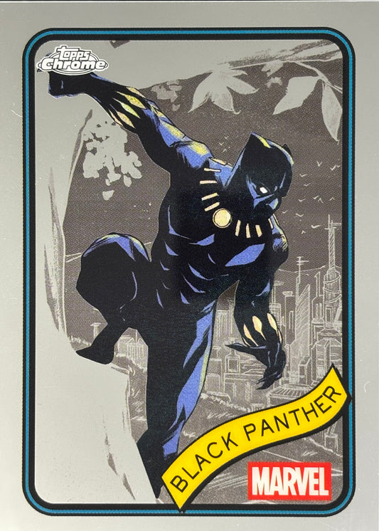 Black Panther Topps Chrome Marvel