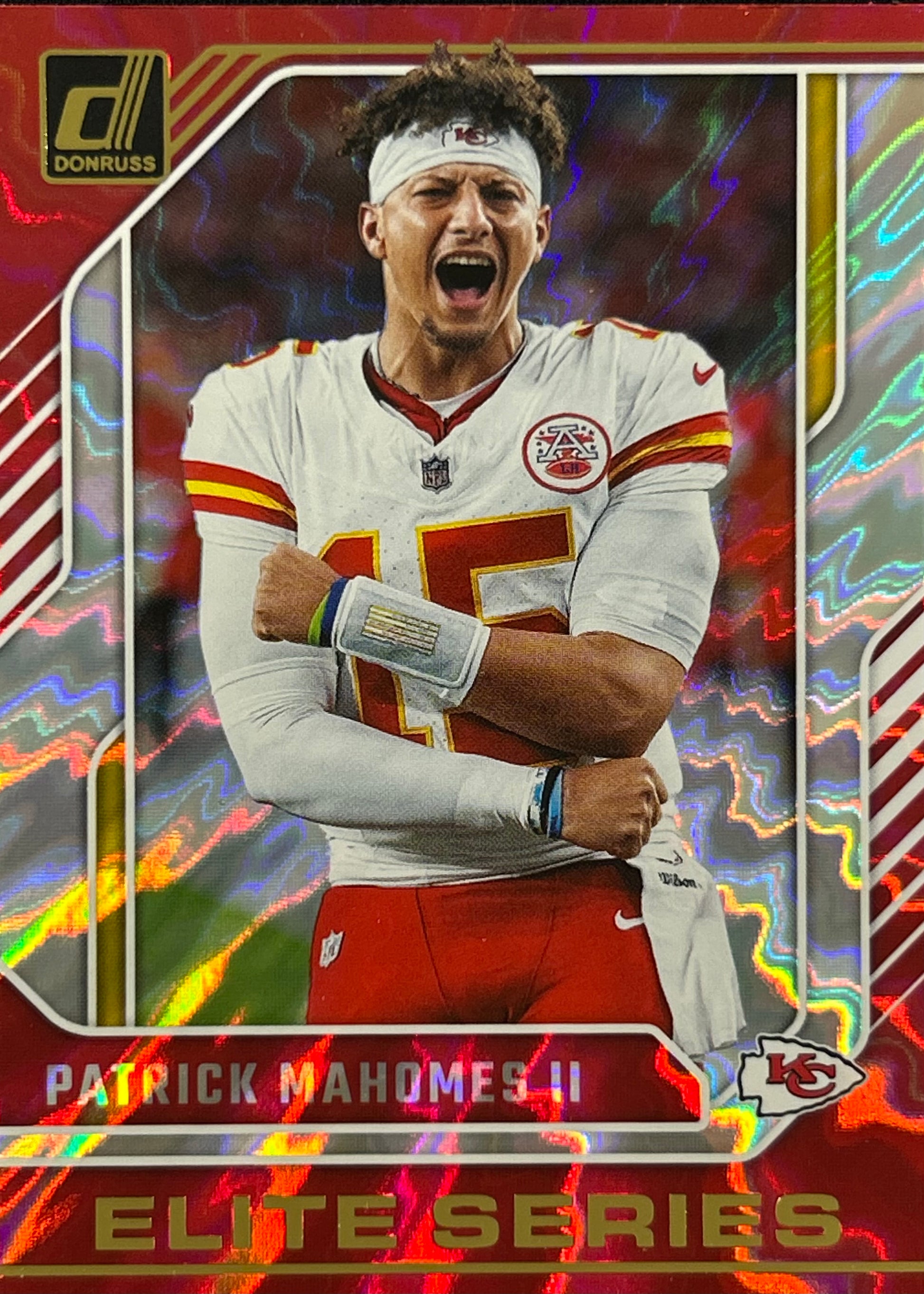 Patrick Mahomes Donruss Elite Series Sports Card