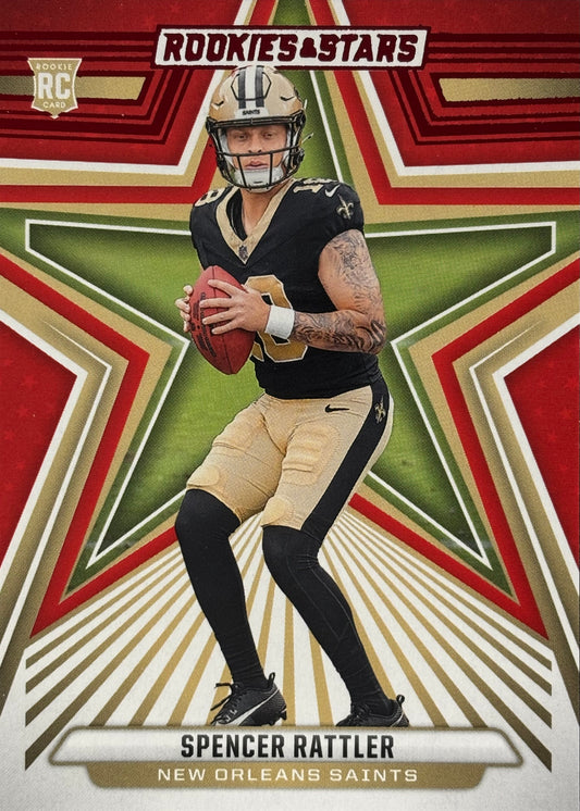Spencer Rattler R&S Red Rookie Saints