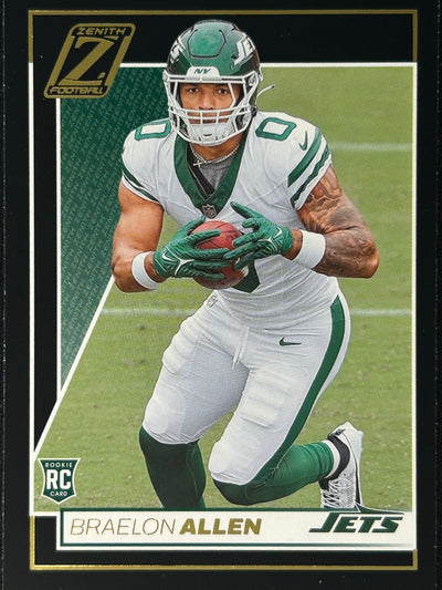 Braelon Allen Zenith Rookie Jets