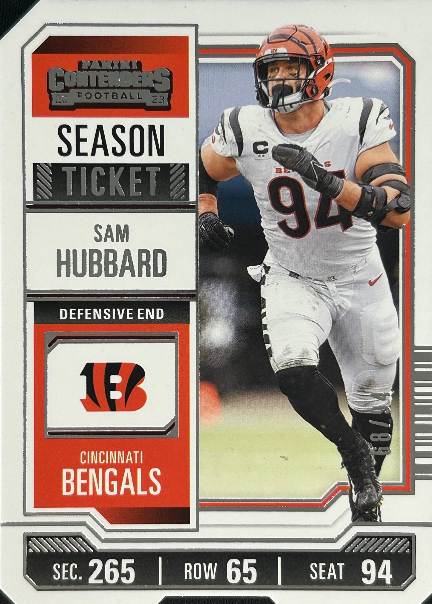 Sam Hubbard Contenders /94 Bengals