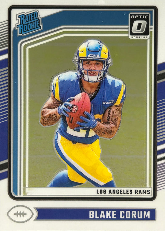 Blake Corum Optic Rated Rookie Rams