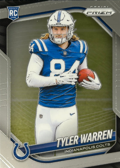 Tyler Warren Prizm Rookie Colts Sports Card
