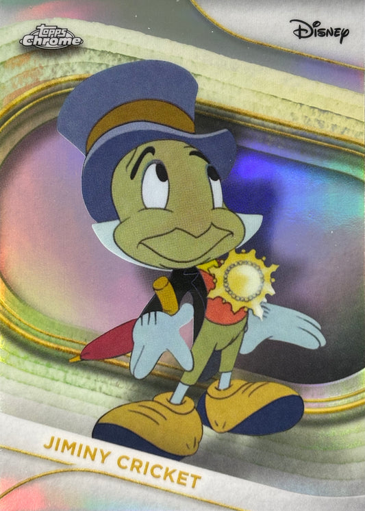 Jiminy Cricket Refractor Topps Chrome Disney