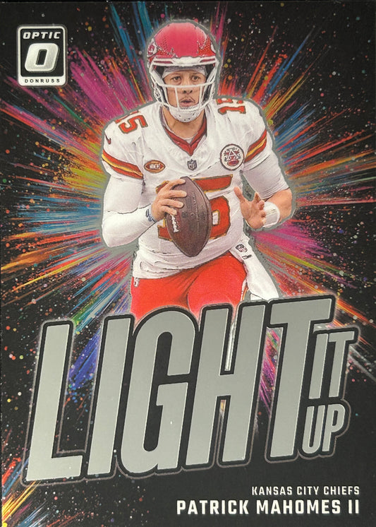 Patrick Mahomes Light it Up Chiefs