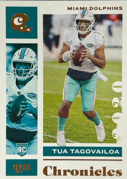 Tua Tagovailoa Chronicles Bronze Rookie Dolphins