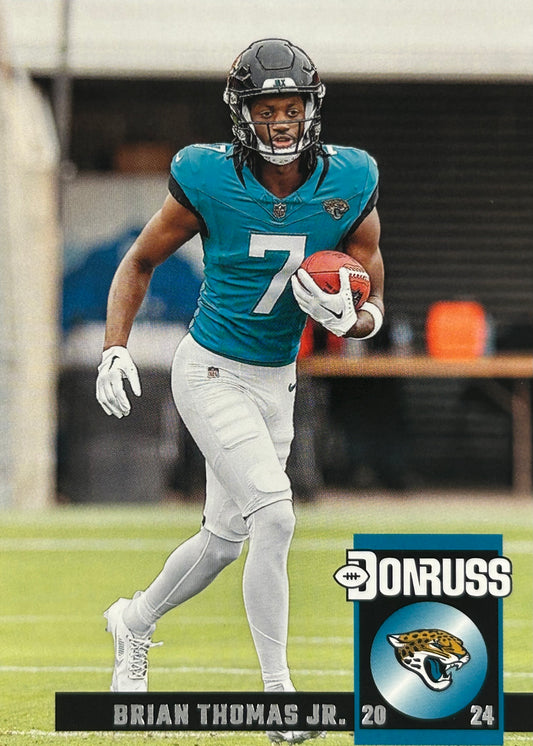 Brian Thomas Jr. Donruss 2024 Rookie Jaguars
