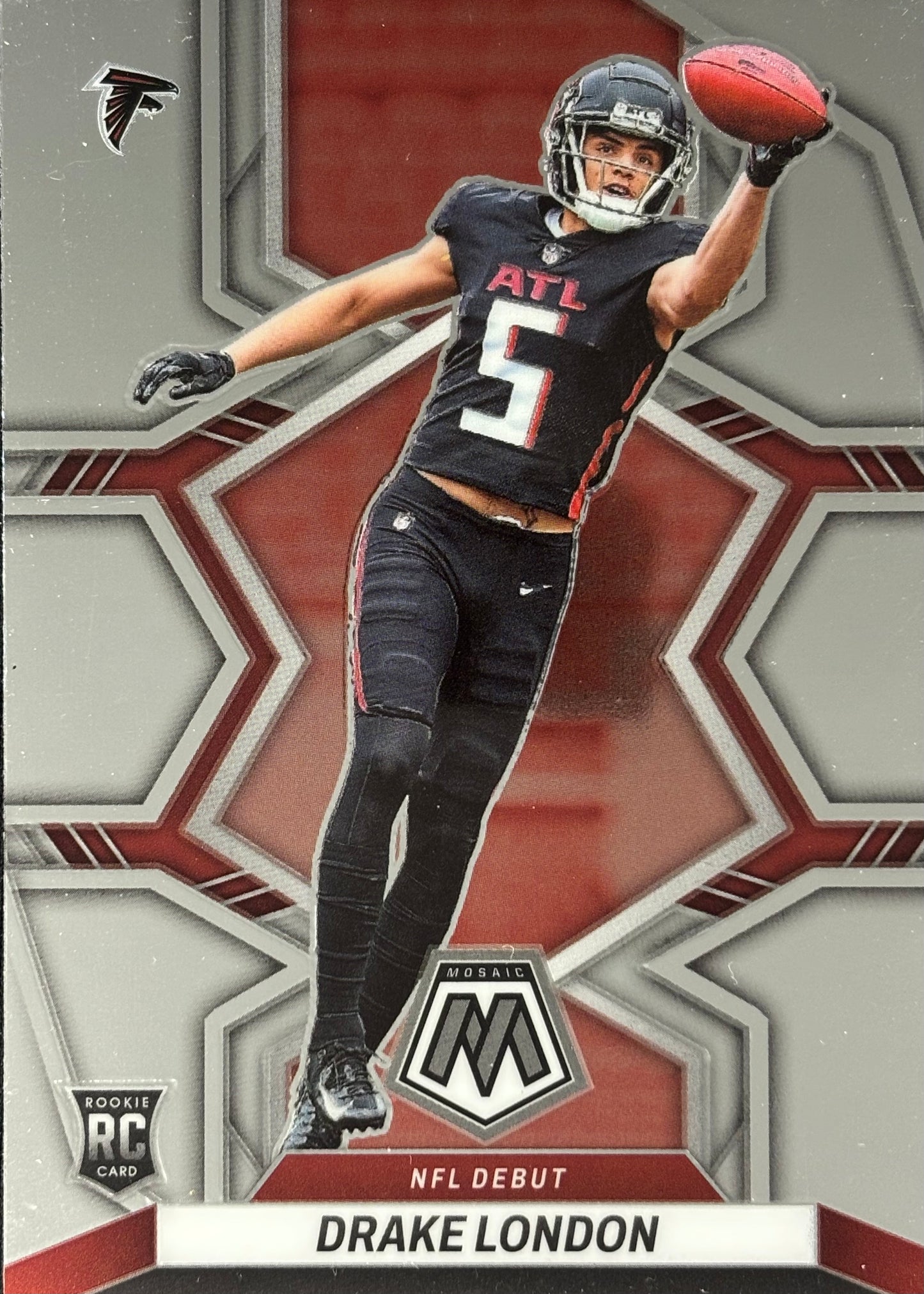 Drake London Mosaic NFL Debut Rookie Falcons