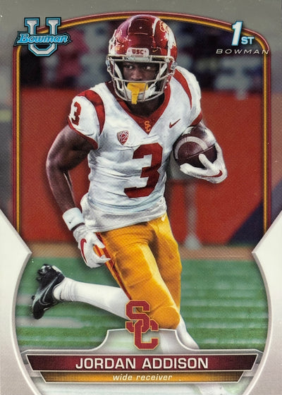 Jordan Addison Bowman U Chrome Vikings