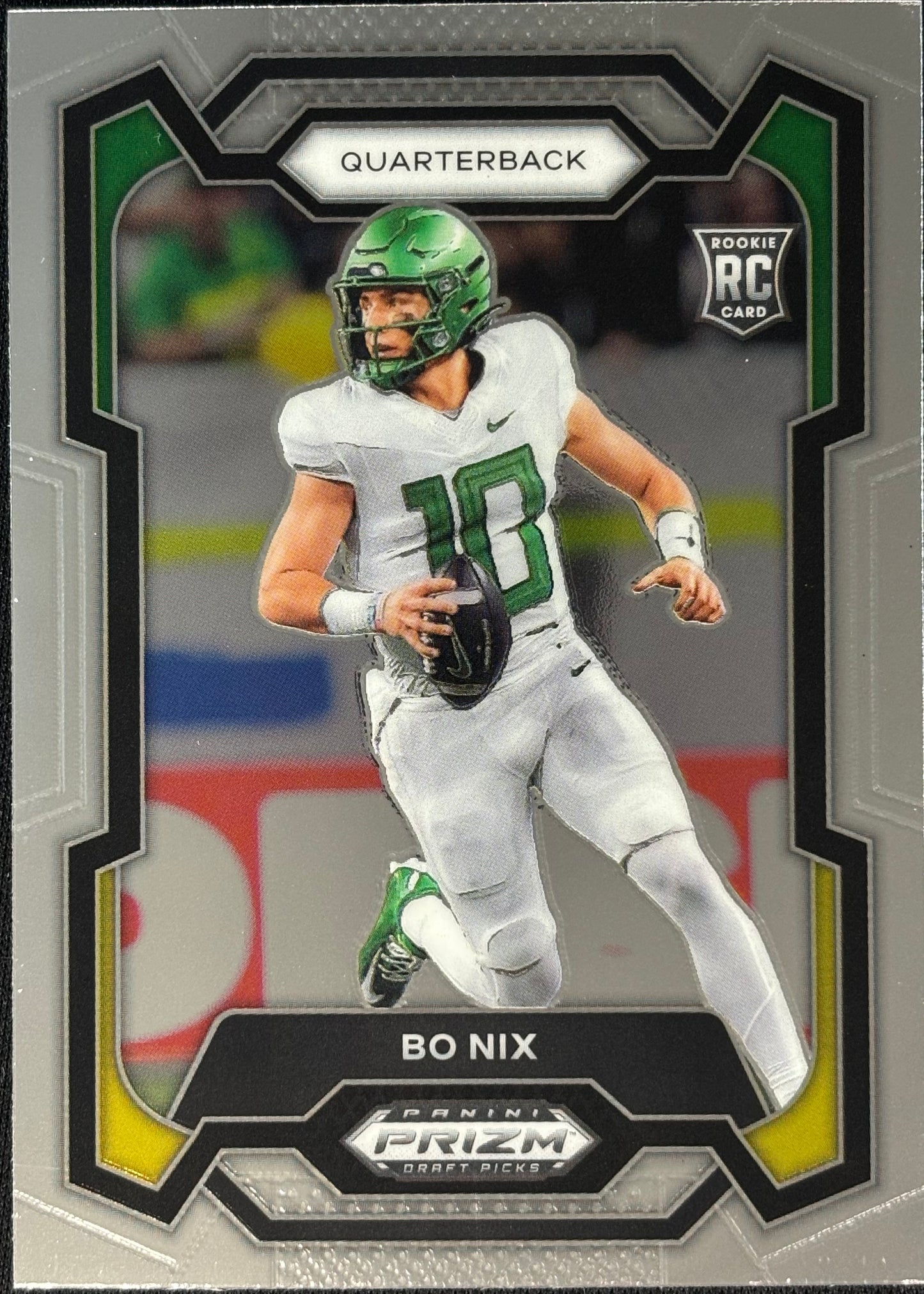 Bo Nix Prizm Draft Rookie