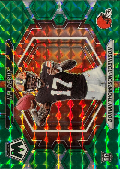 Dorian Thompson-Robinson Mosaic NFL Debut Green Browns