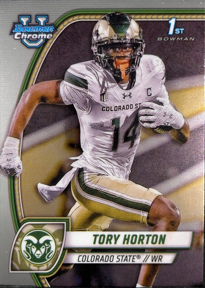 Tory Horton 1st Bowman Seahawks Sports Card