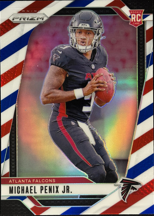 Michael Penix Jr. Prizm Red White Blue Rookie