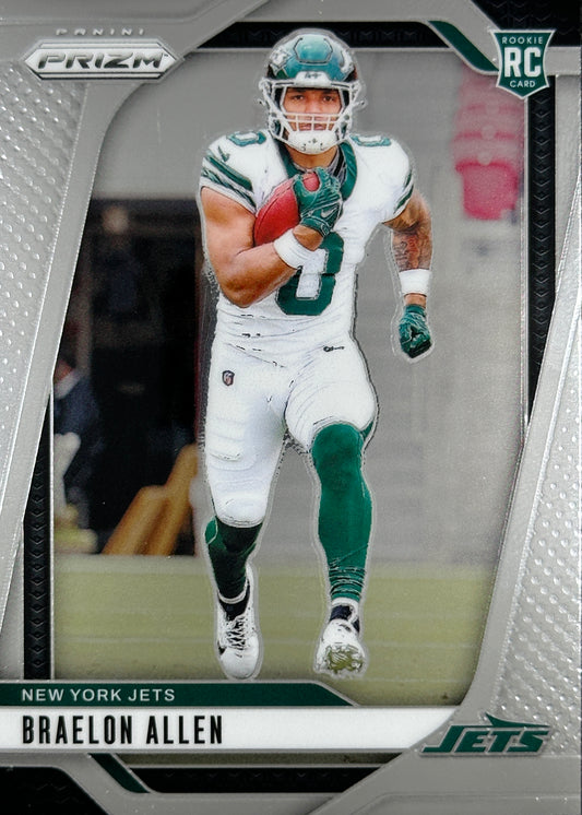 Braelon Allen Prizm Rookie Jets