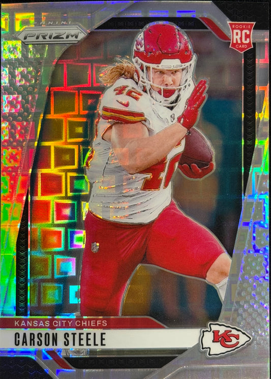 Carson Steele Prizm Pandora /400 Rookie