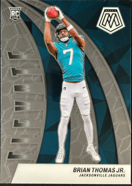 Brian Thomas Jr. Mosaic Elevate Rookie Jaguars