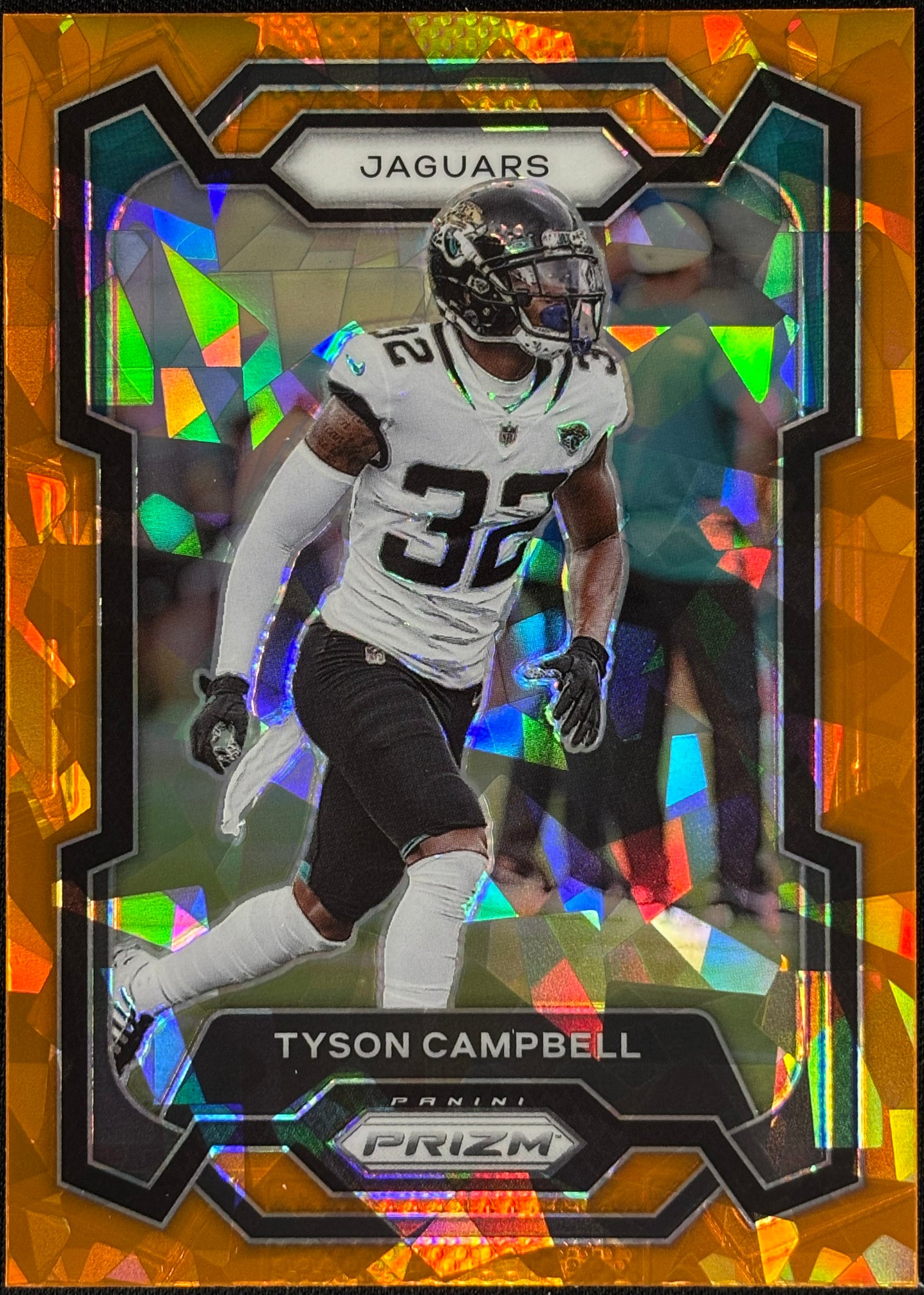 Tyson Campbell Prizm Orange Ice