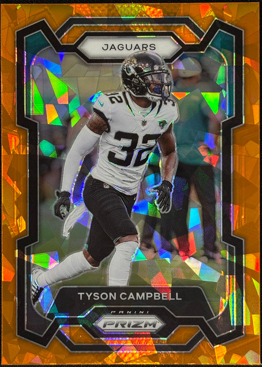 Tyson Campbell Prizm Orange Ice