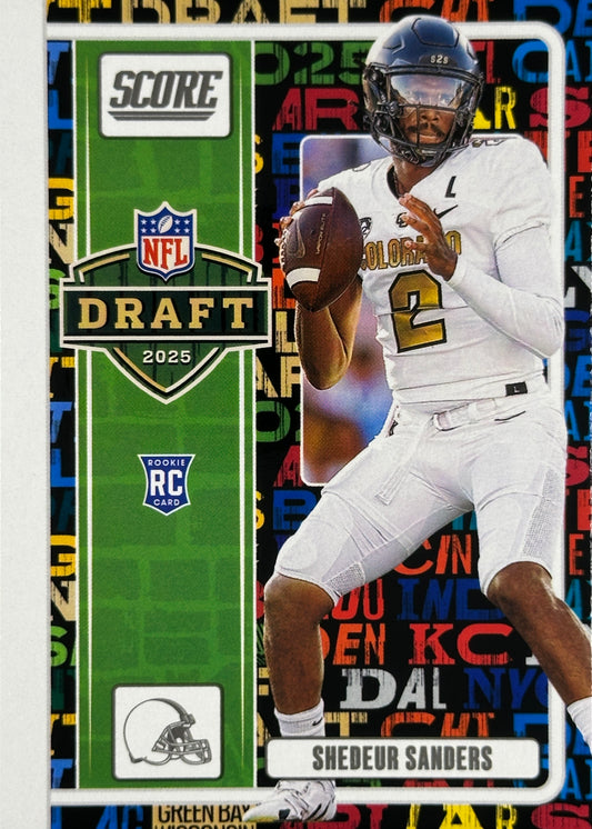 Shedeur Sanders Draft Score Browns