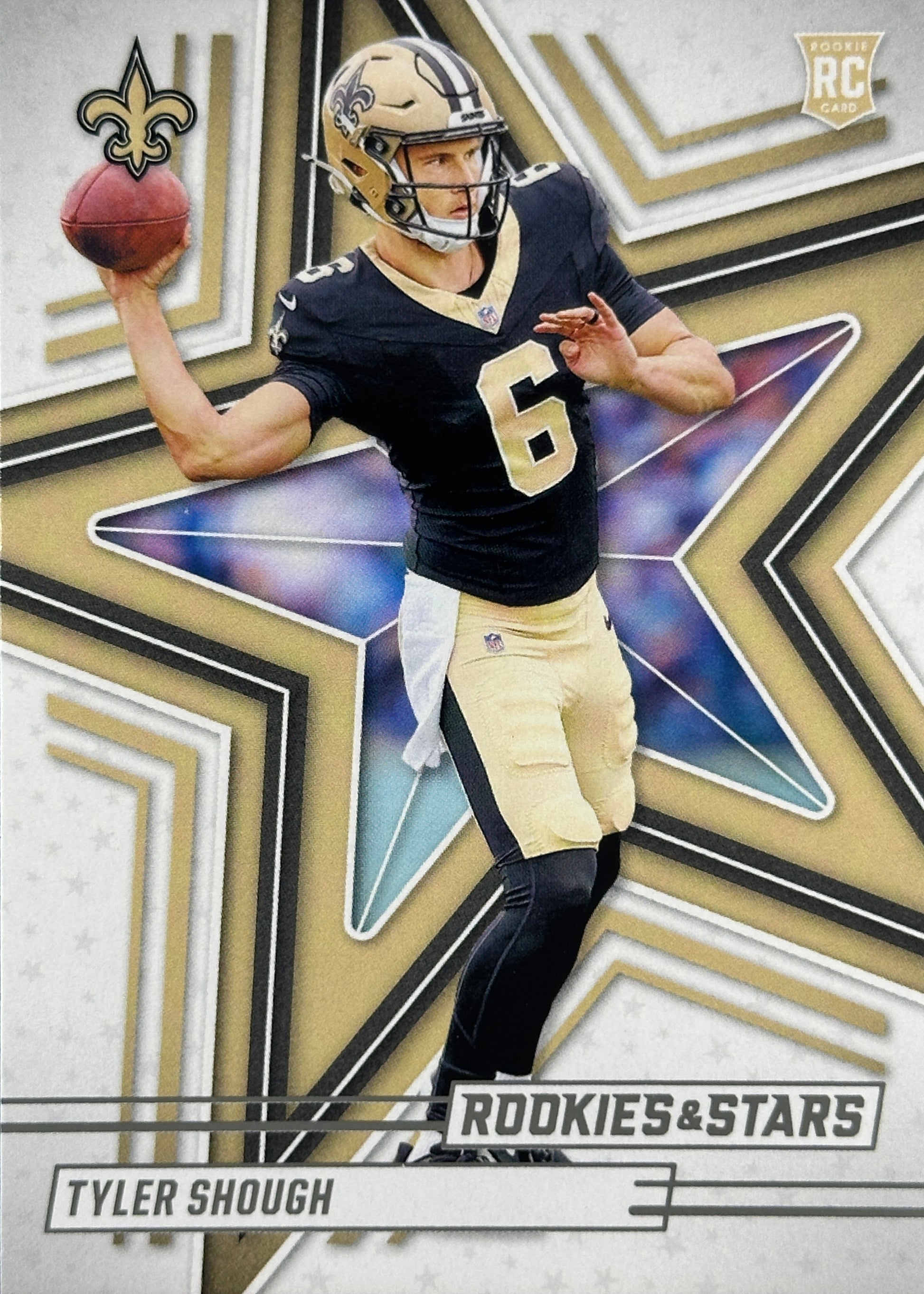Tyler Shough Rookies & Stars Saints Sports Card