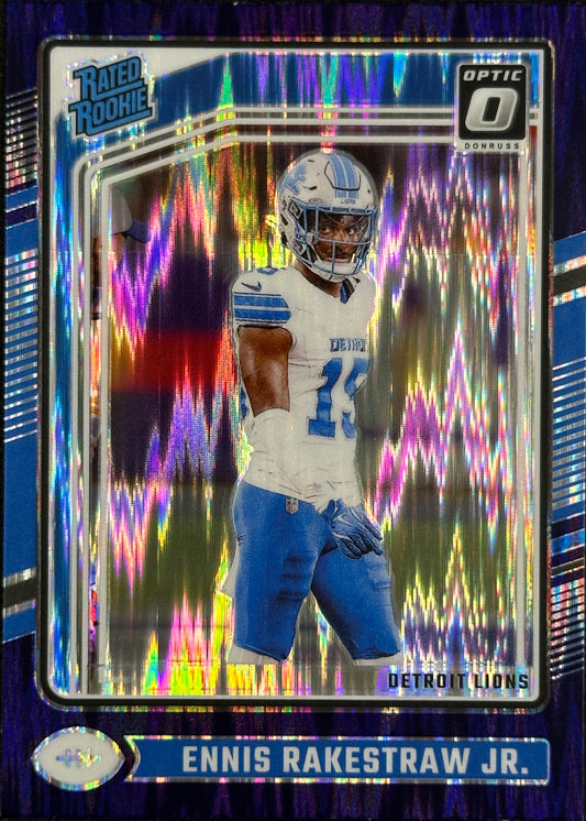 Ennis Rakestraw Jr. Optic Purple Shock Lions