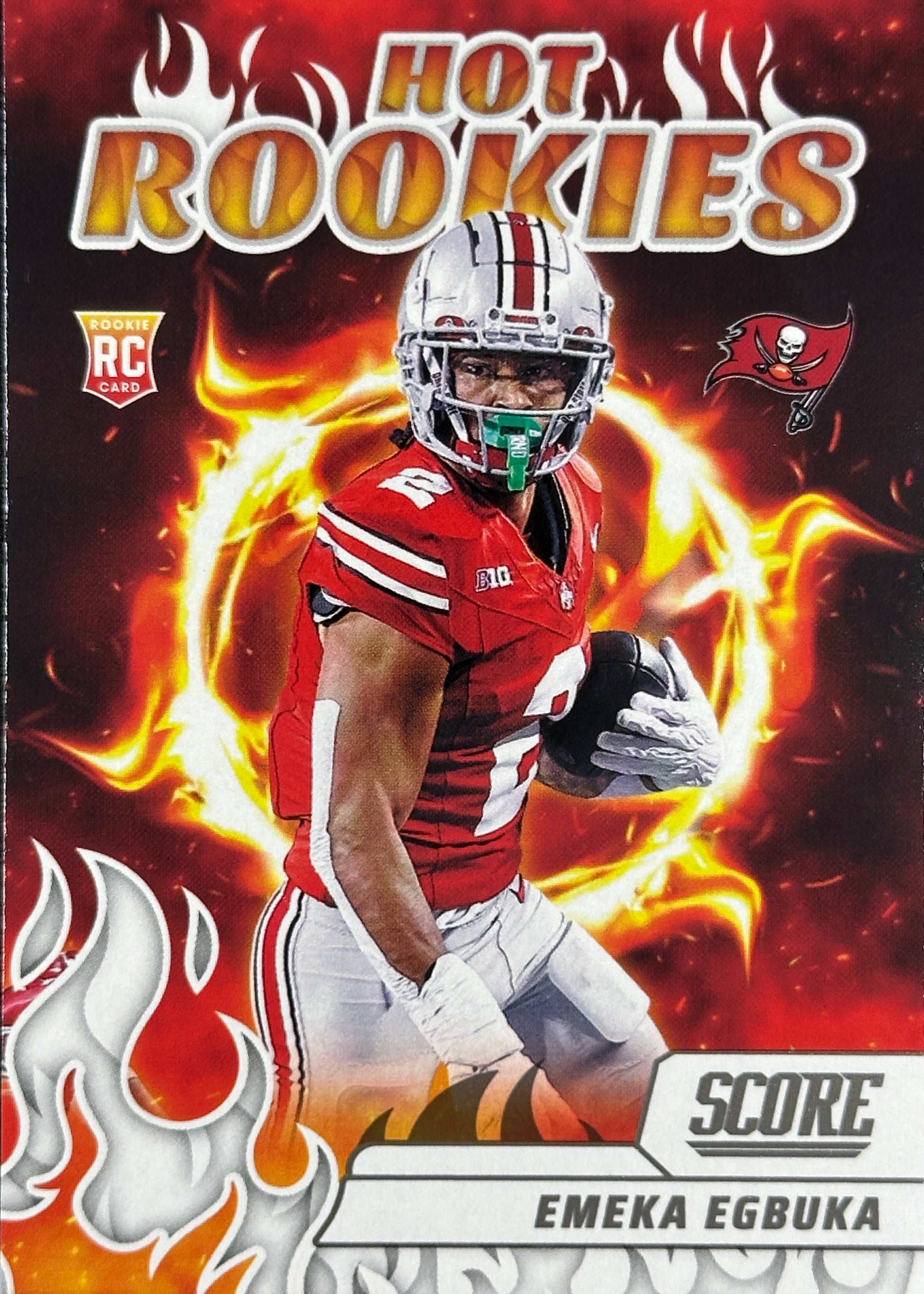Emeka Egbuka Score Hot Rookies Buccaneers Sports Card