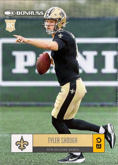 Tyler Shough Donruss Retro Saints