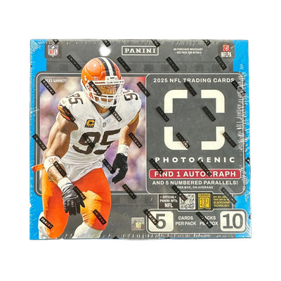 2025 Panini Photogenic Football Hobby Box Sports Card