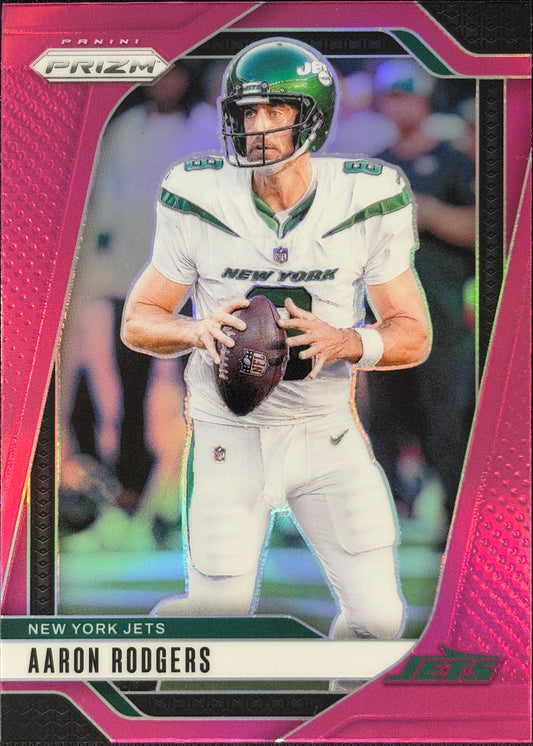 Aaron Rodgers Prizm Pink