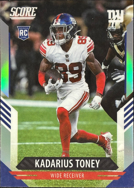 Kadarius Toney Score Silver Rookie