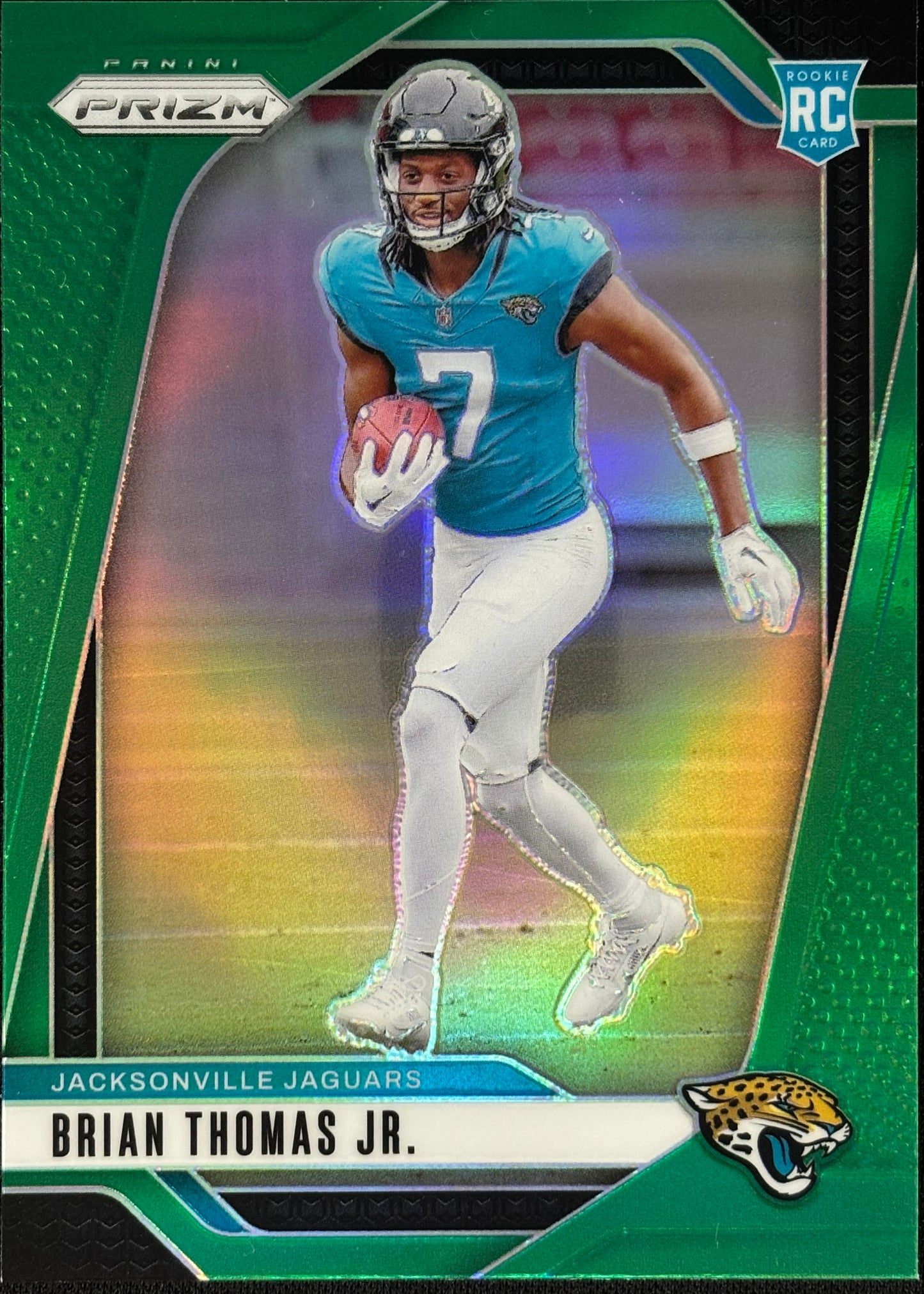 Brian Thomas Jr. Prizm Green Rookie