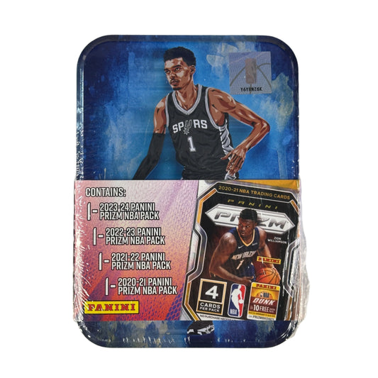 2024 Panini VICTOR WEMBANYAMA Prizm NBA Tin (4 Packs)