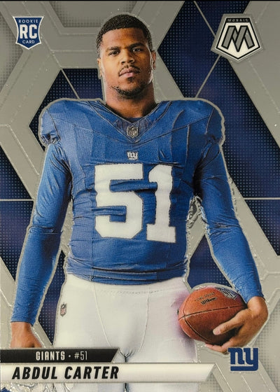 Abdul Carter Mosaic Rookie Variation Giants