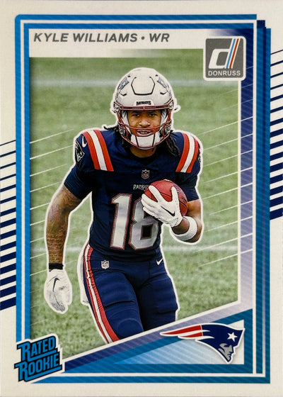 Kyle Williams Rated Rookie Donruss Patriots