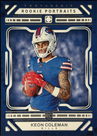 Keon Coleman Photogenic Rookie Portraits