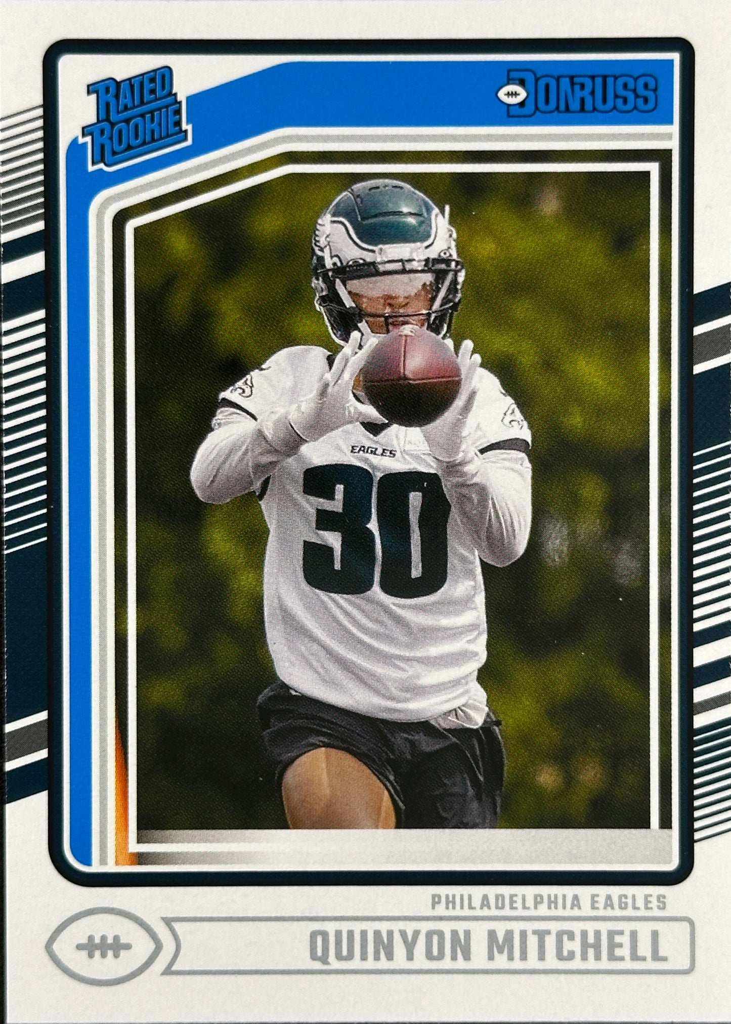 Quinyon Mitchell Donruss Rated Rookie Eagles