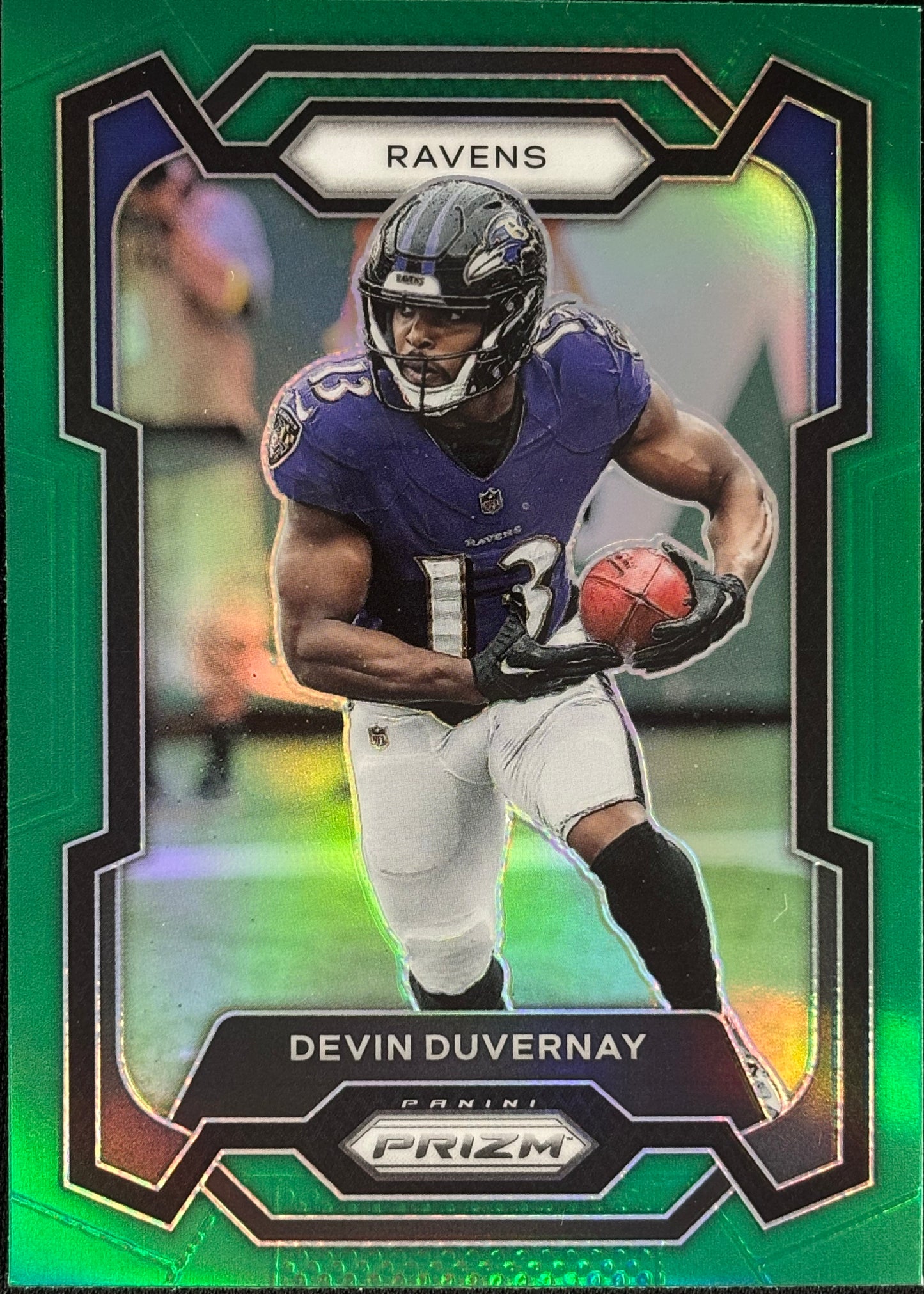 Devin Duvernay Prizm Green