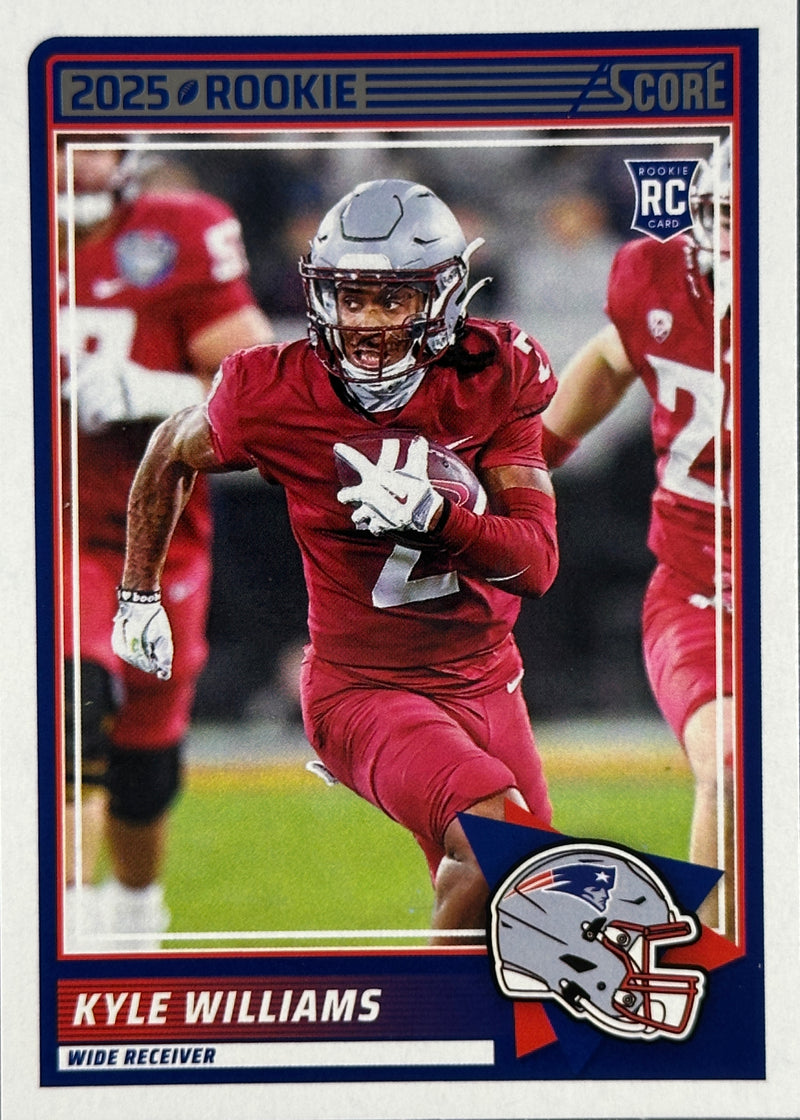 Kyle Williams Score Rookie Patriots