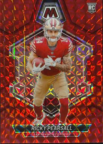 Ricky Pearsall Mosaic Red Rookie